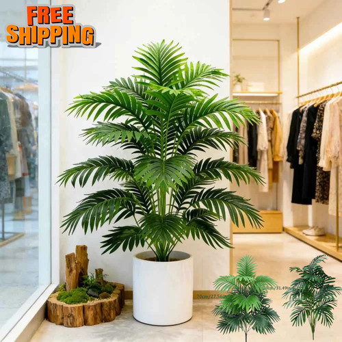 Large artificial palm tree - large,