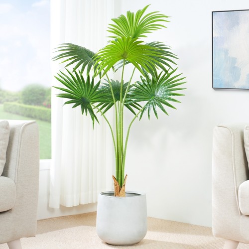 Artificial fan palm tree - artificial,