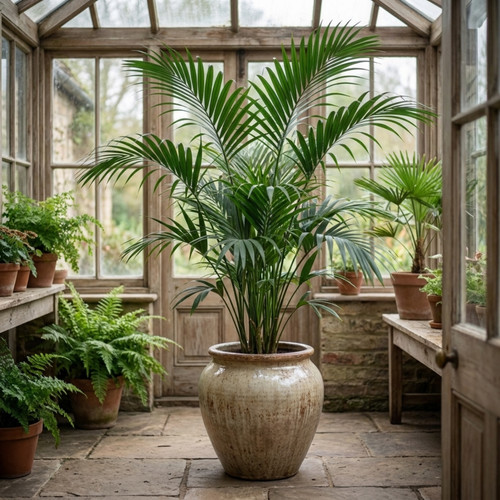 Parlour palm chamaedorea - parlour, (chamaedorea