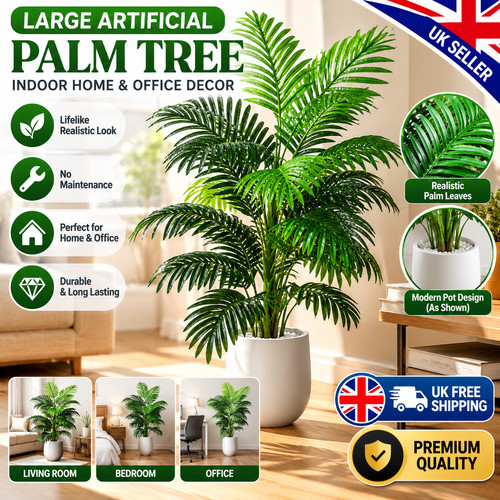 Large artificial palm tree - large,