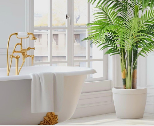 Artificial potted palm tree - artificial,